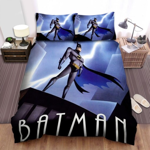 Batman: The Animated Series Thunder Night Bedding Sets Duvet Cover  Flatsheet  Pillowcase For Your Lover