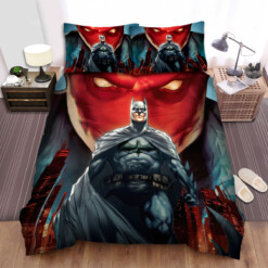 Batman: Under The Red Hood Series Art Poster Bed Sheets Spread  Duvet Cover Bedding Sets