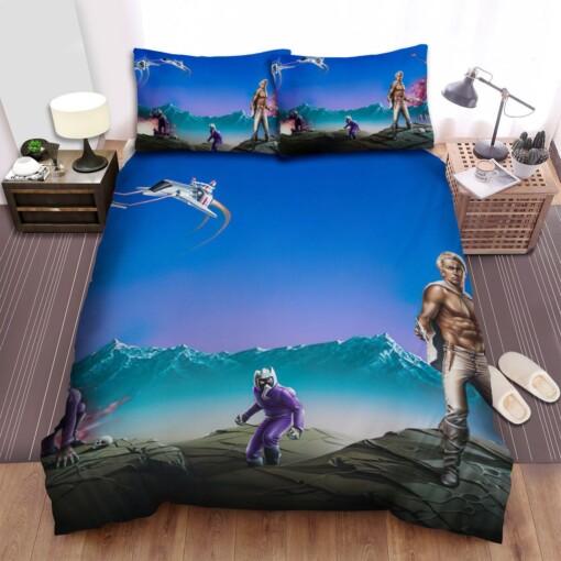 Battlefield Earth (2000) Movie Artwork Book Bedding Sets ? Duvet Cover  Flatsheet  Pillowcases Perfect Gift For Fans