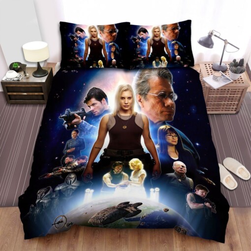 Battlestar Galactica (2004-2009) Poster Movie Poster  Bedding Set  Duvet Cover Gift For Christmas  Birthday  Thanksgiving