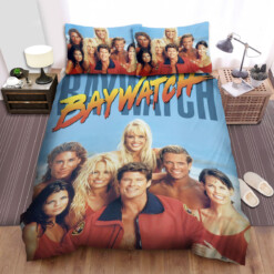 Baywatch (1989-2001) Lifeguards Movie Poster Bed Sheets Spread  Duvet Cover Bedding Sets