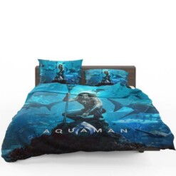 Bedding Set Aquaman Justice League Jason Momoa (Duvet Cover & Pillow Cases)